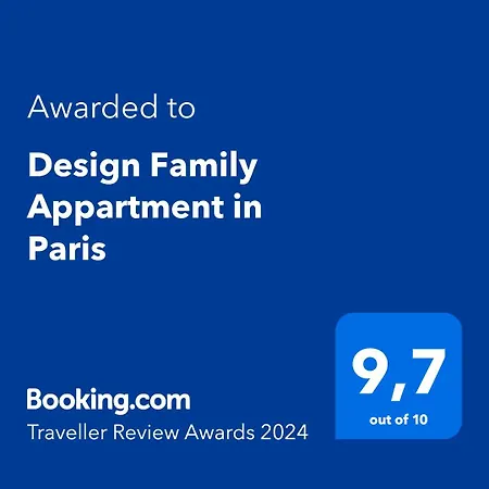 Apartman Design Family In Párizs